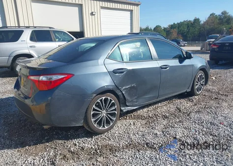 2015 Toyota Corolla S Plus from USA, damaged, VIN 2T1BURHE4FC370190
